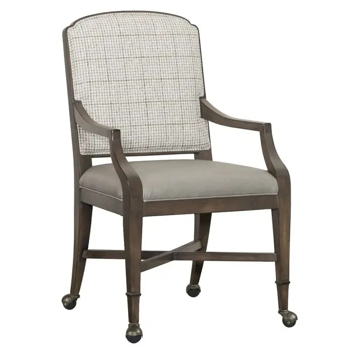 Fairfield Chair Company Casual Dining Stella Arm Chair Leather L8801