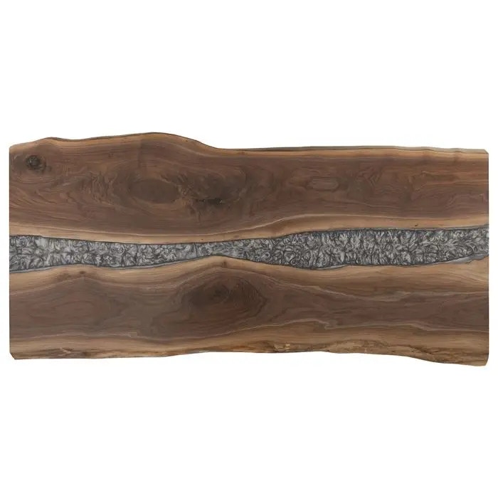 Fairfield Chair Company Casual Dining Live Edge River Dining Table Top