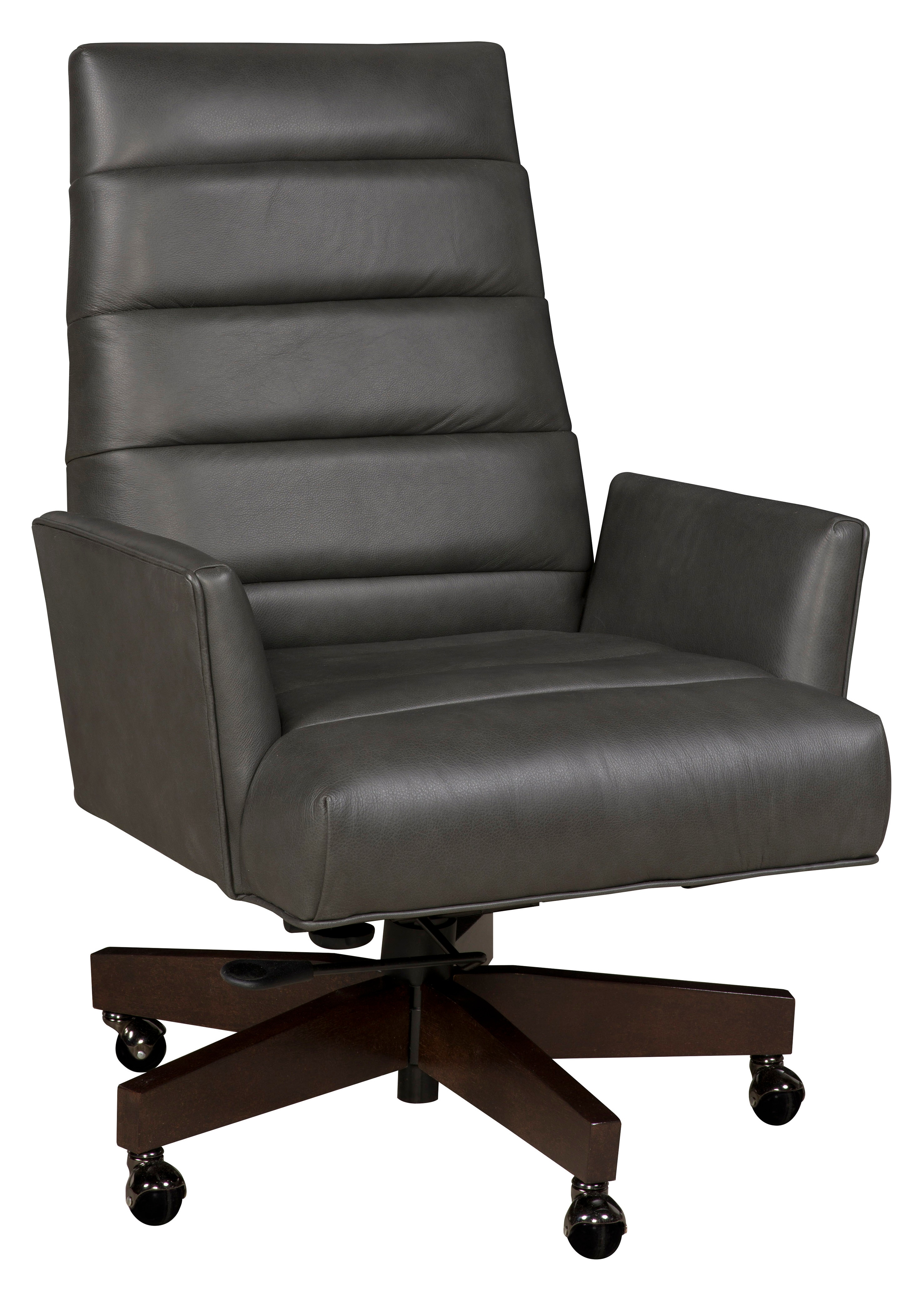 Fairfield leather best sale office chair