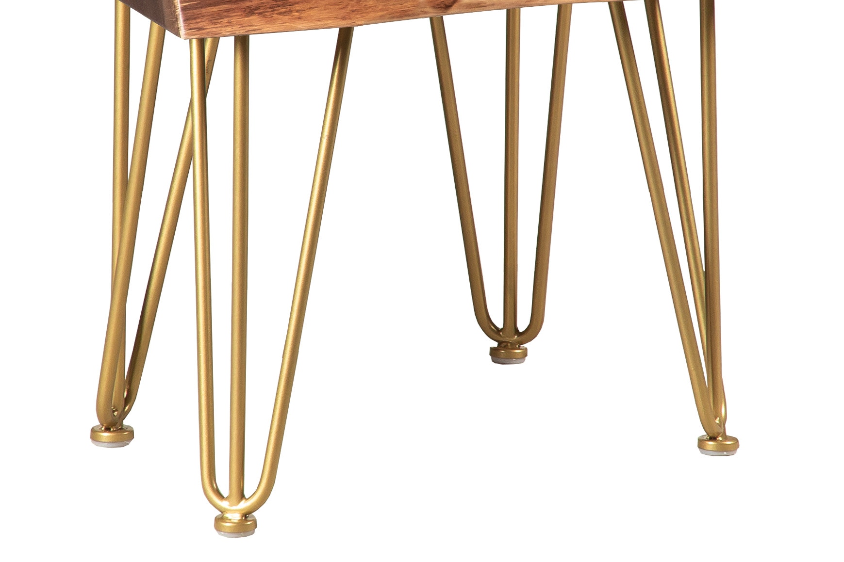 Fairfield Chair Company Dining Room 16'' Gold Hair Pin Legs HP164G D