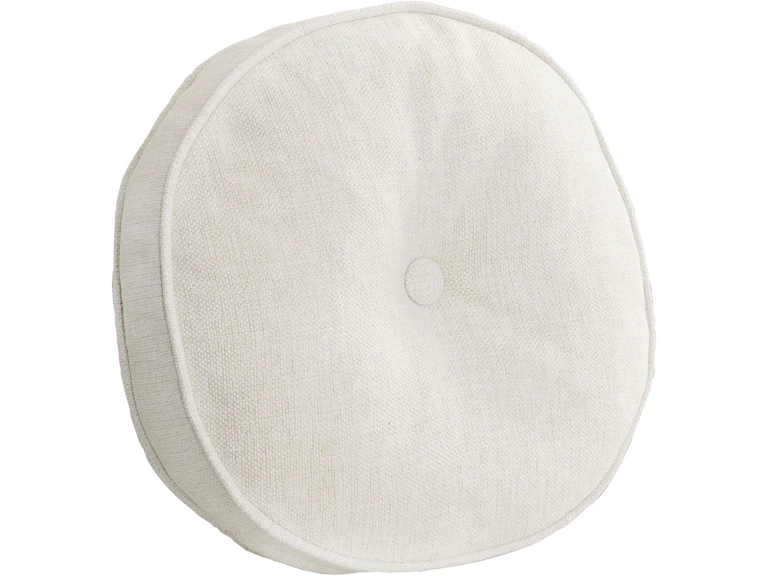 norrwood Fairfield Chair Company Decorative Pillows and Blankets Round Welted Border Pillow with buttons 0013-00 at Norwood Furniture