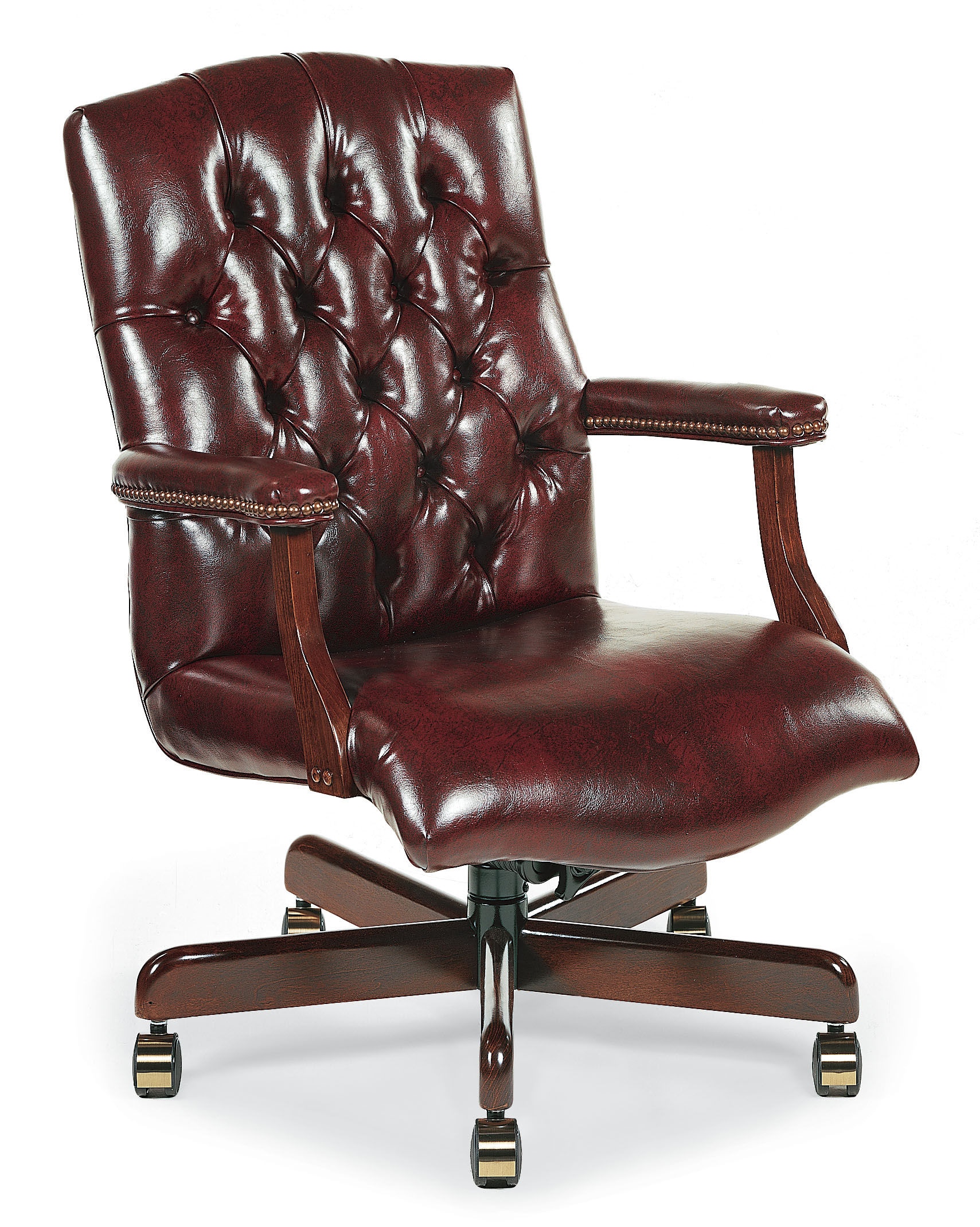 fairfield leather office chair