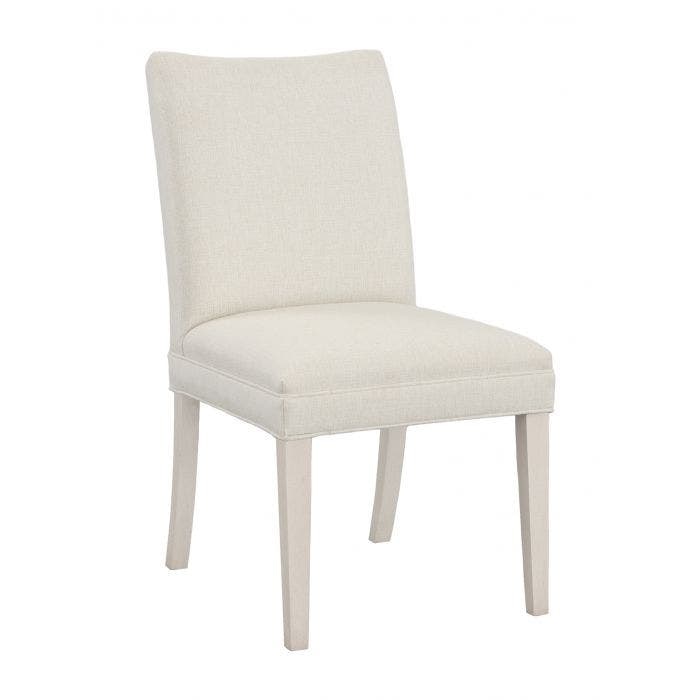  Concave Short Back Leather Dining Chair 