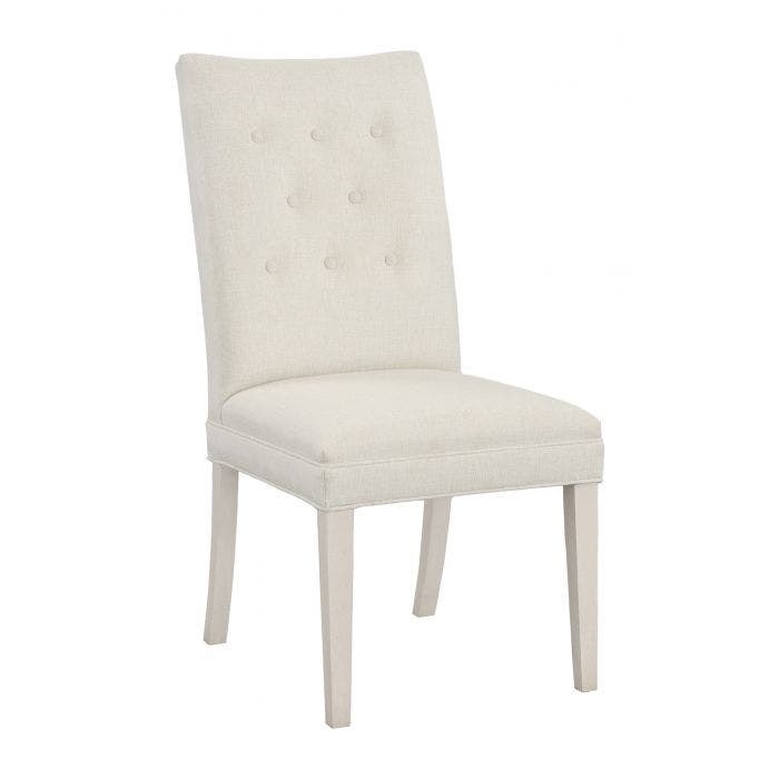 Concave Tall Back Leather Dining Chair 