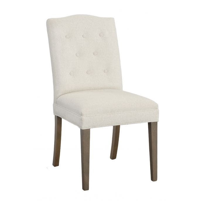 Fairfield Chair Company Camel Short Back Leather Dining Chair L-1222-05-M