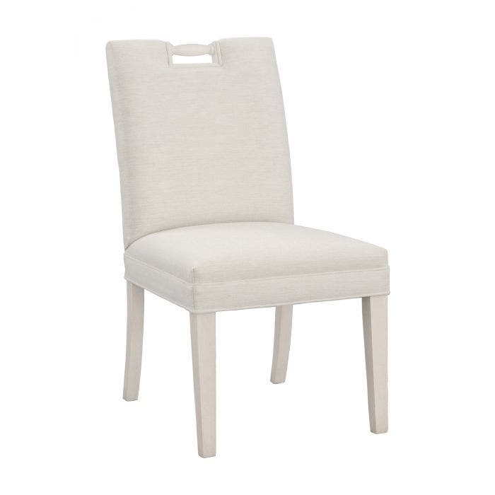  Pull Short Back Leather Dining Chair 