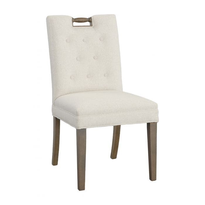  Pull Short Back Leather Dining Chair 