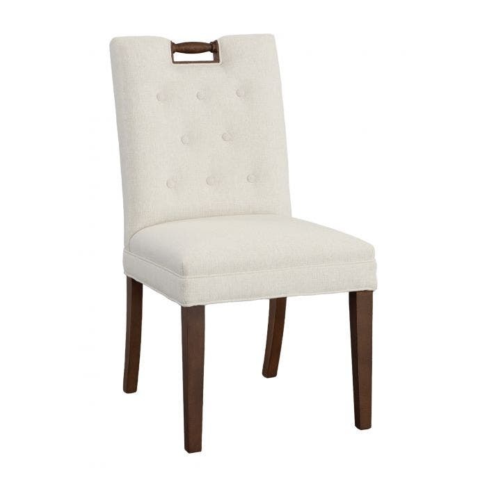  Pull Short Back Leather Dining Chair 