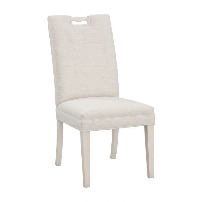  Pull Tall Back Leather Dining Chair 