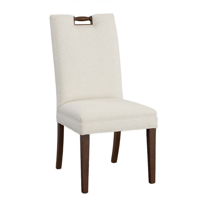  Pull Tall Back Leather Dining Chair 