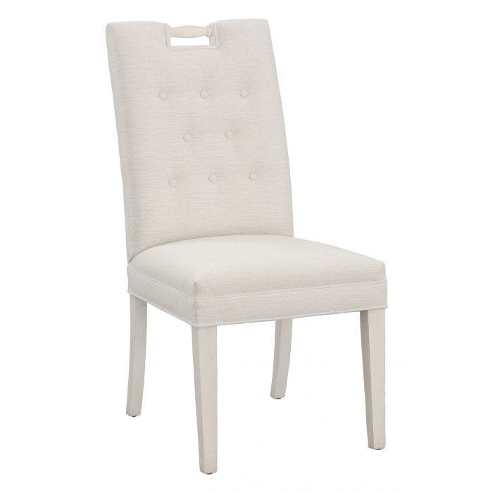  Pull Tall Back Leather Dining Chair 