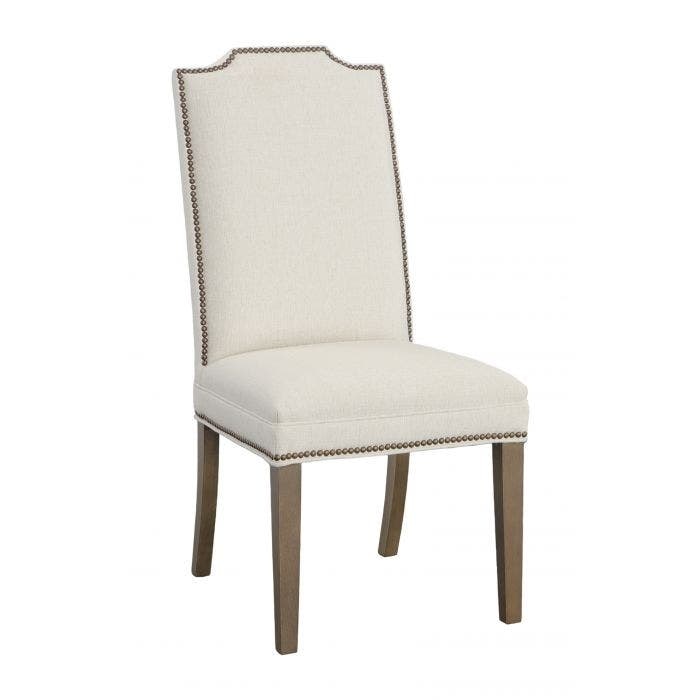  Empire Tall Back Leather Dining Chair 