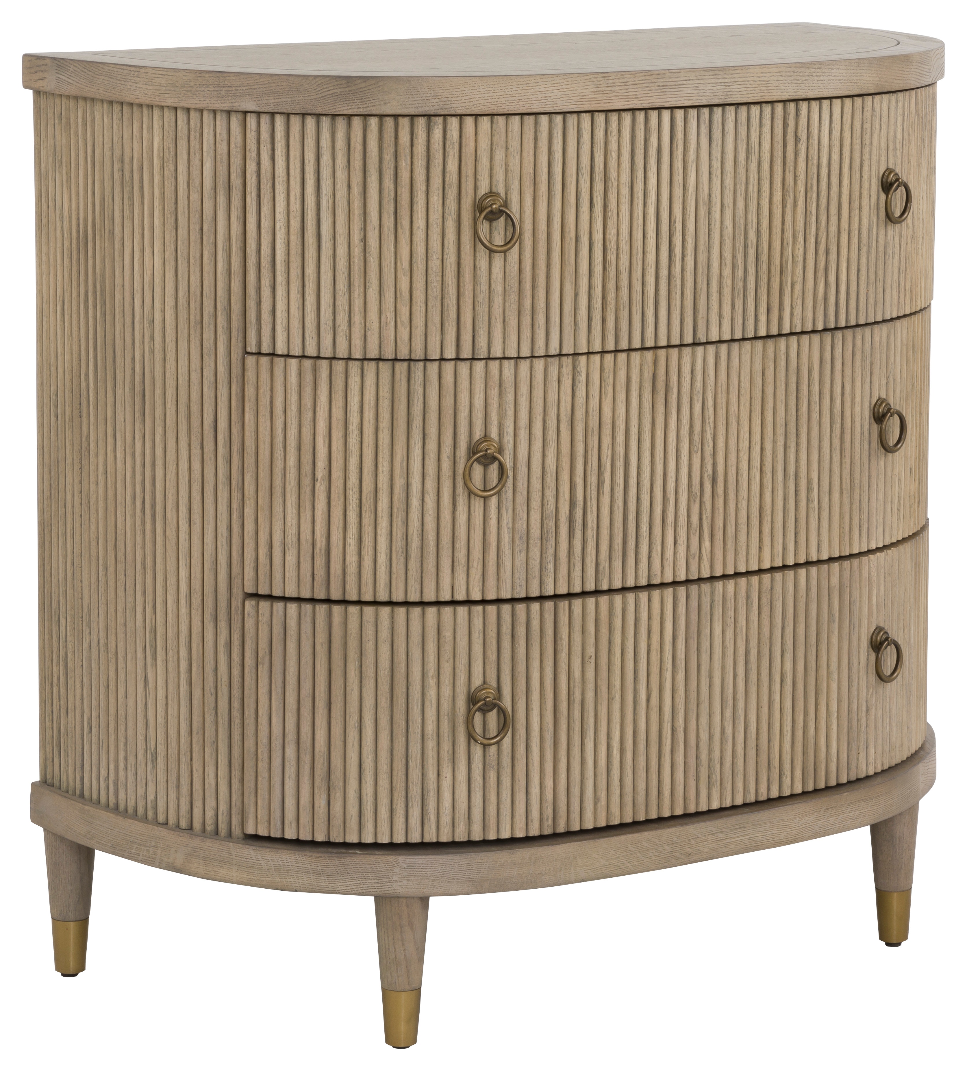  Everett Monogram Demilune Chest 