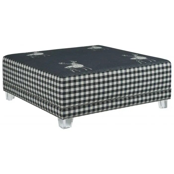  Plain Square Ottoman OPDA-48
