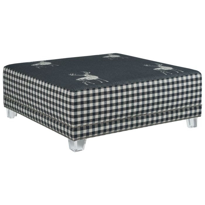  Plain Square Ottoman L-OPDA-48