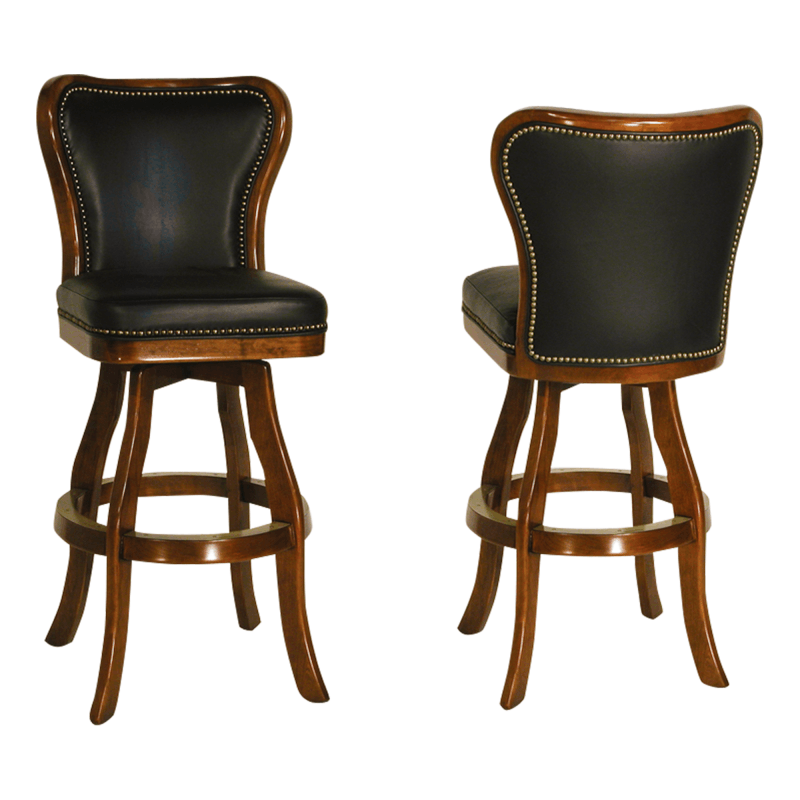 armless swivel bar stools