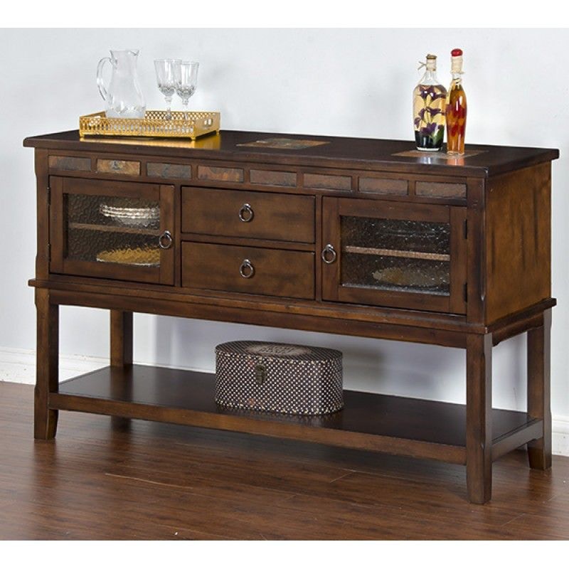 Sunny Designs Dining Room Santa Fe Server 2446dc High Country