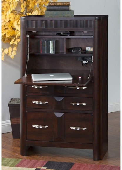 Sunny Designs Home Office Monterey Laptop Armoire 2849mt High