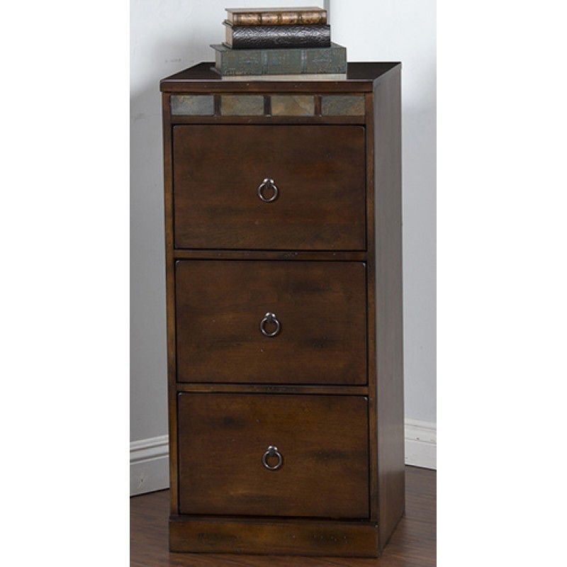 Sunny Designs Home Office Santa Fe 3 Drawers File Cabinet 2863dc F3 Simply Discount Furniture