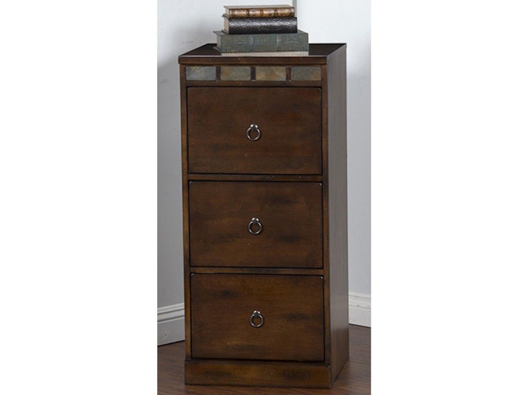 Sunny Designs Home Office Santa Fe 3 Drawers File Cabinet 2863dc F3 Simply Discount Furniture