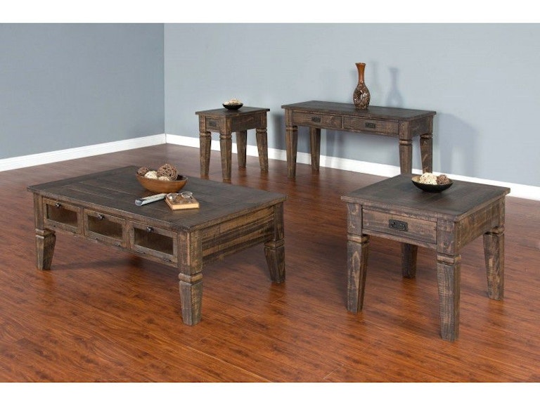 Sunny Designs Living Room Homestead Sofa Console Table 3252tl S Sunny Designs Living Room Homestead