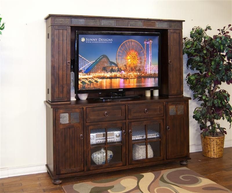 Sunny Designs Home Entertainment Santa Fe Entertainment Wall