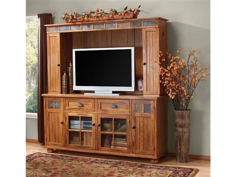 Sunny Designs Home Entertainment Sedona Media Wall 3322RO - Seaside