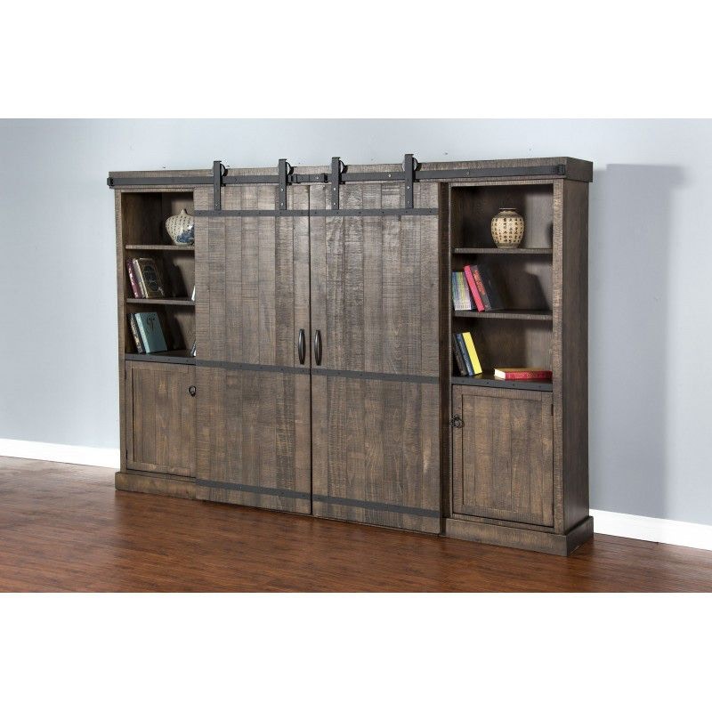 Sunny Designs Home Entertainment Tobacco Leaf Barn Door