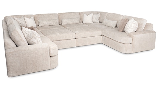 Smith Brothers Living Room Sectional 209Sectional Bartlett Home