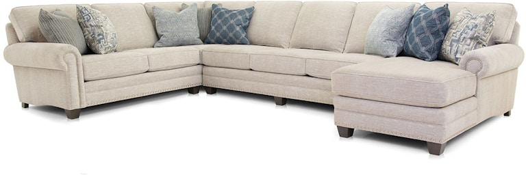 Smith Brothers Sectional 253-Sectional