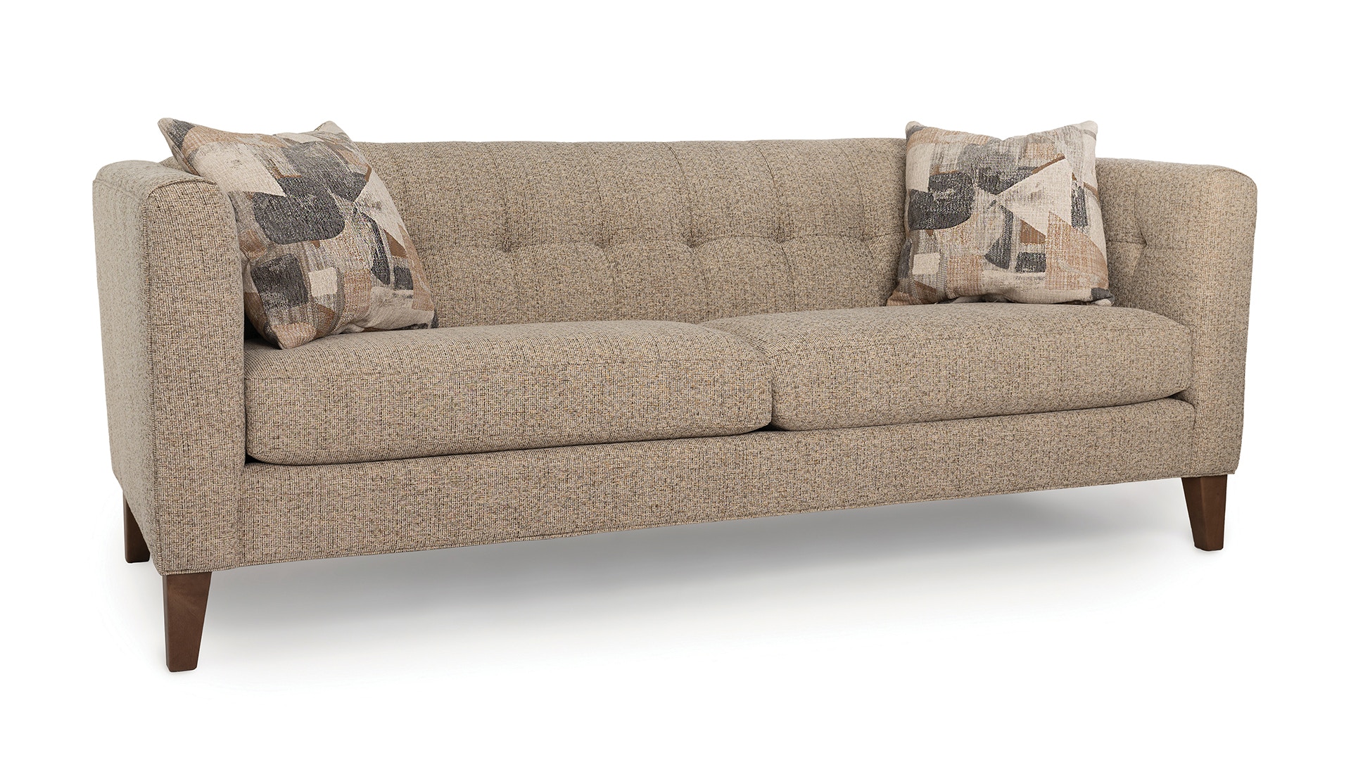 Smith Brothers Living Room Three Cushion Sofa 284-10 | Hickory ...