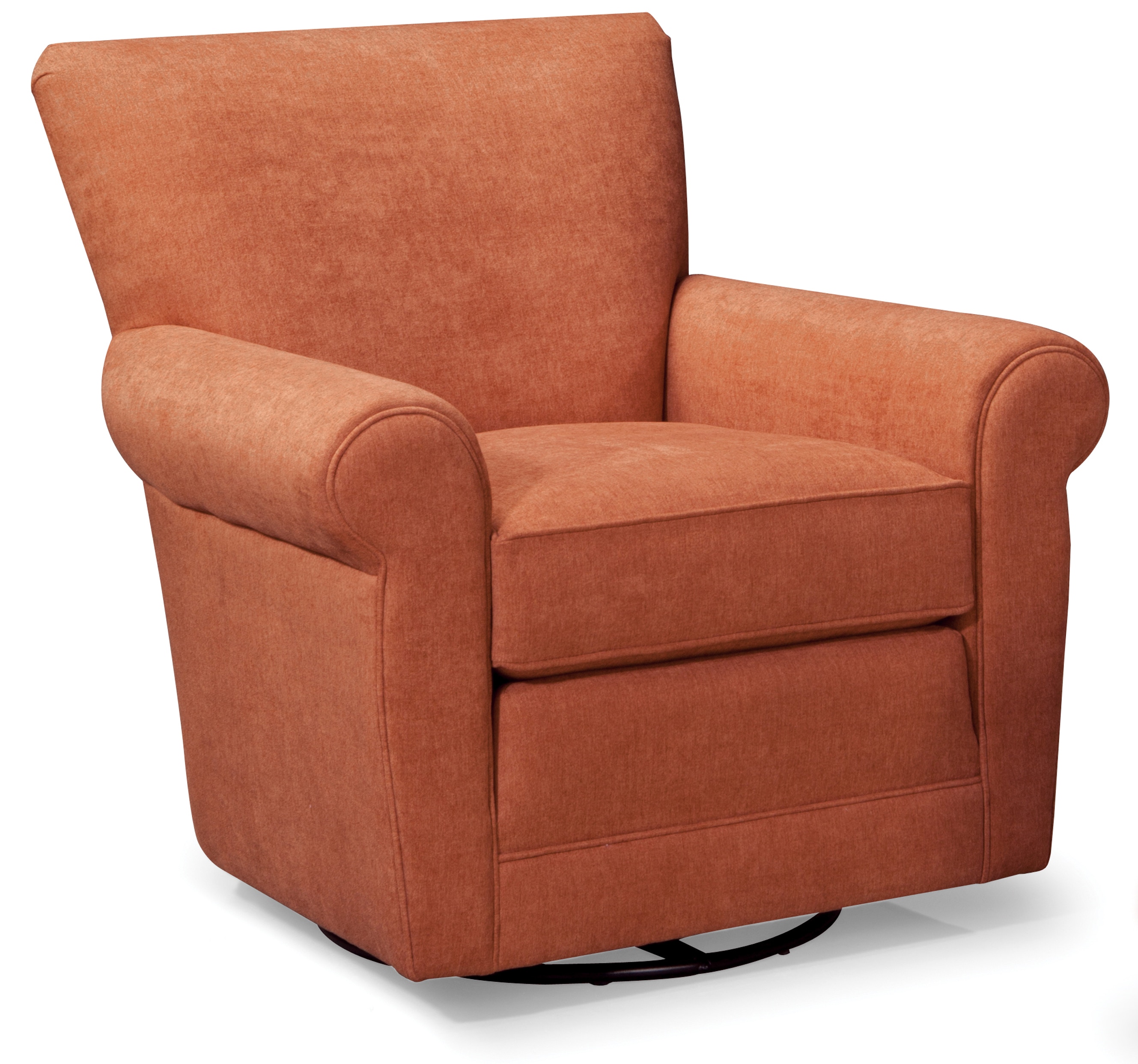 Orange glider outlet chair