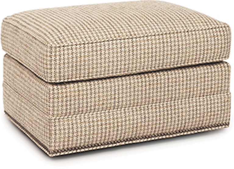 Smith Brothers Ottoman with Casters 530-40C
