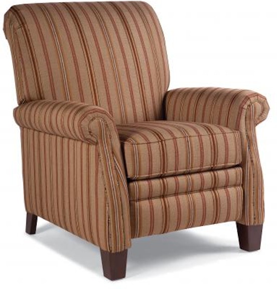 Smith Brothers Pressback Reclining Chair 704-33