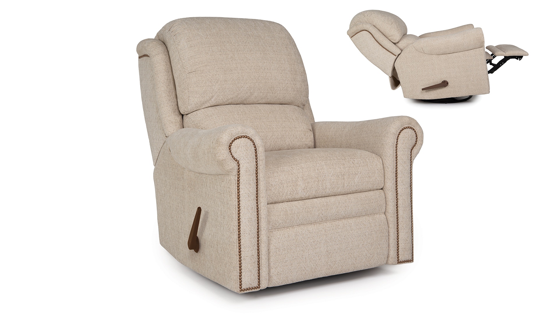 Smith brothers swivel 2024 glider chair