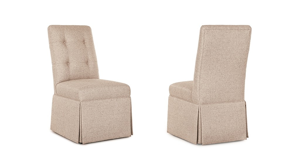 Smith Brothers Side Chair with Caster D109-01C
