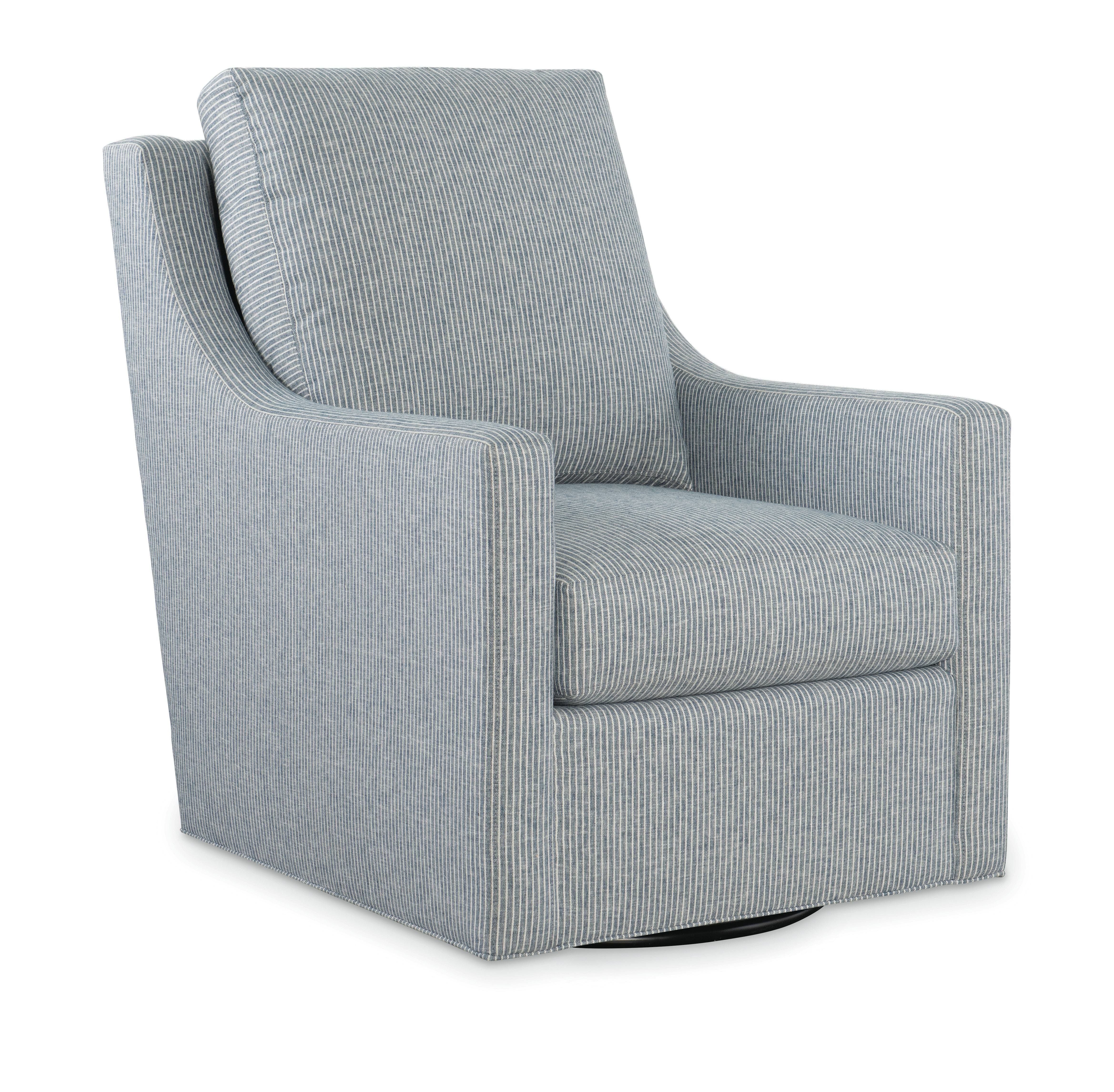 CR Laine Living Room Heath Swivel Glider (30W) 1725-SGLP | Hickory