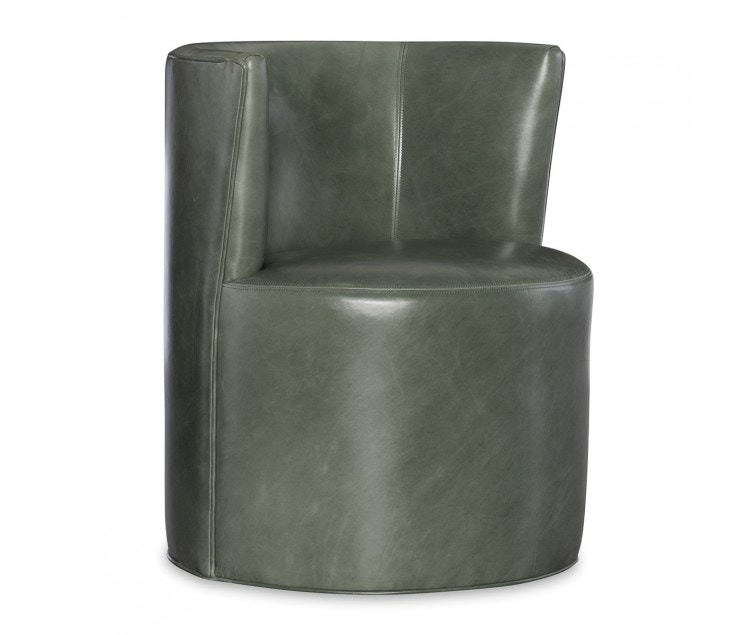 CR Laine Leather Chair With Casters (25W) L2755-05