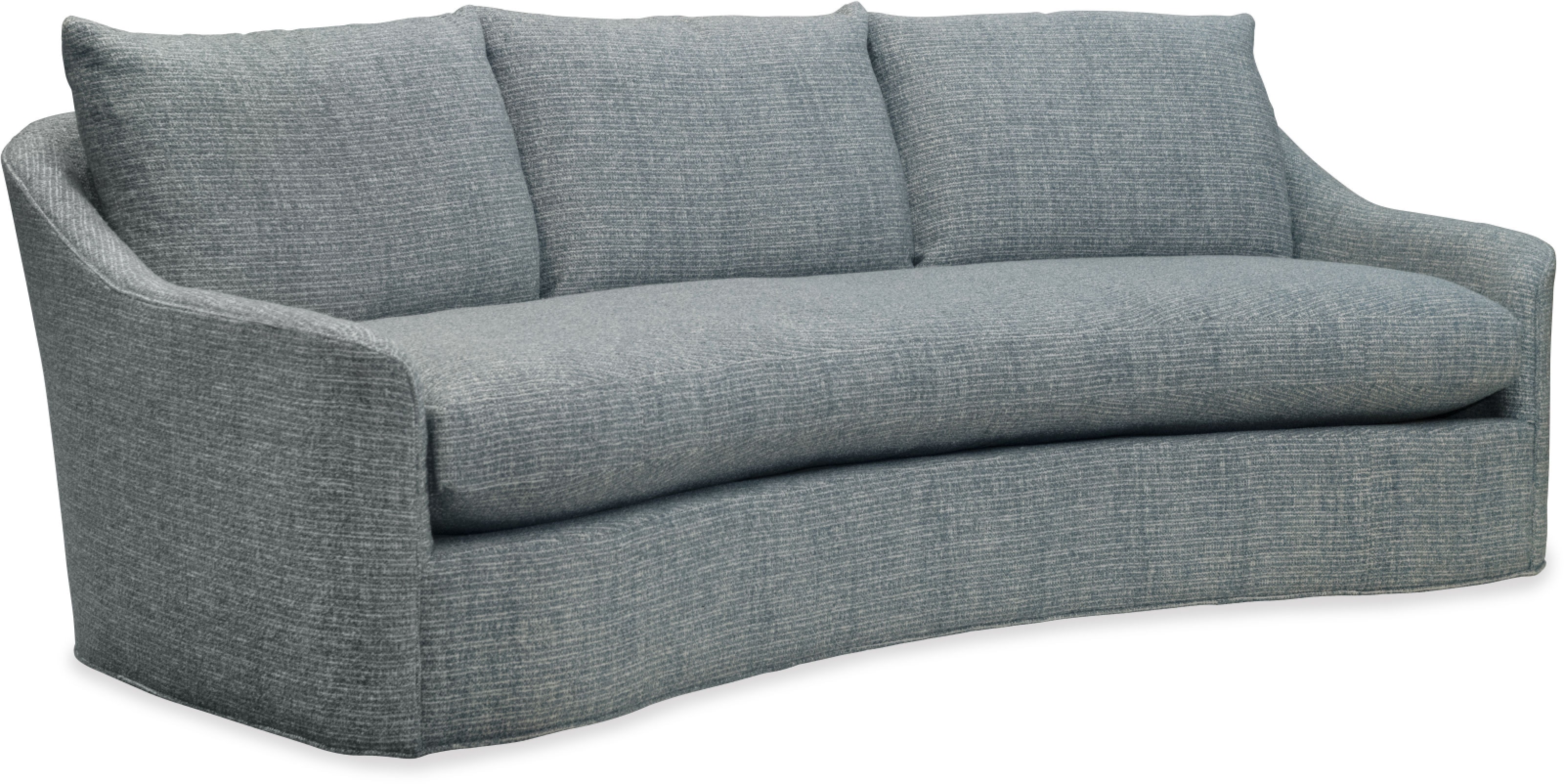 CR Laine Living Room Curved Sofa 94W 3200 03B Bartlett Home Furnishings Memphis TN