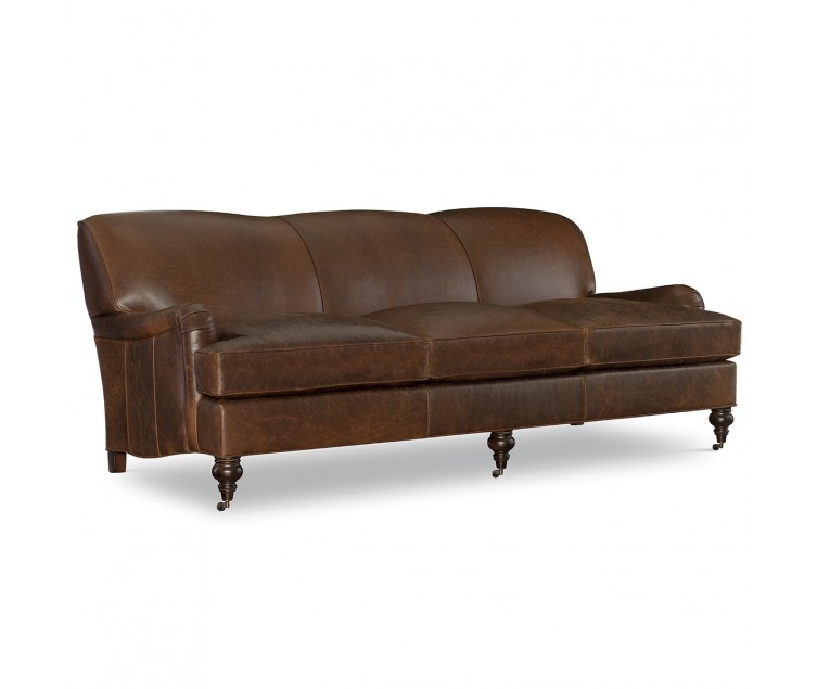 CR Laine Living Room Leather Sofa (88W) L8530 - Lenoir Empire
