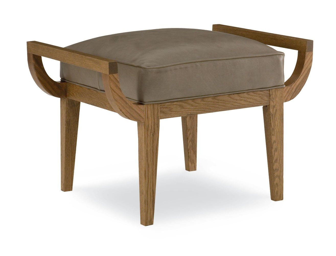 CR Laine Leather Ottoman (31W X 21D) L9438