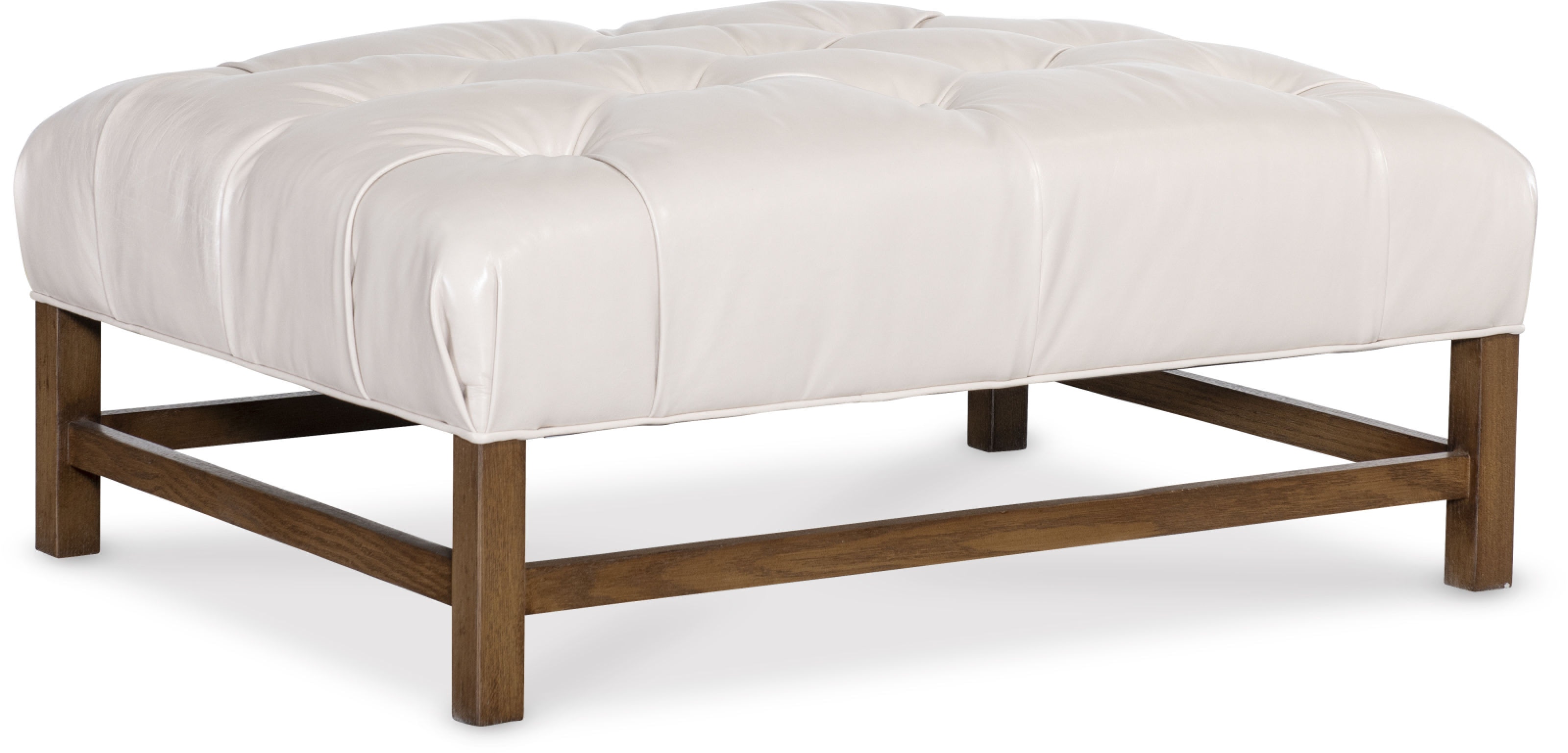 CR Laine Leather Ottoman (43W X 32D) L5880-07