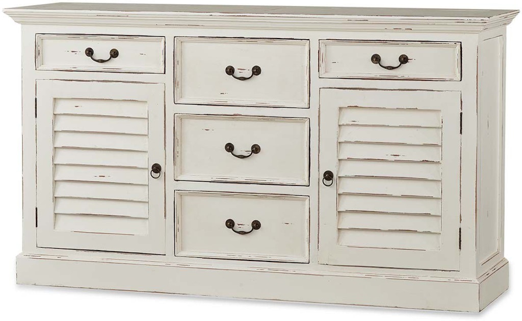 Bramble Bedroom Shutter Chest With 5 Drawers 23932 Indian