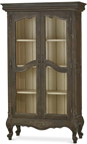 Bramble Dining Room Chateau Linen Cupboard With Chicken Wire 24726