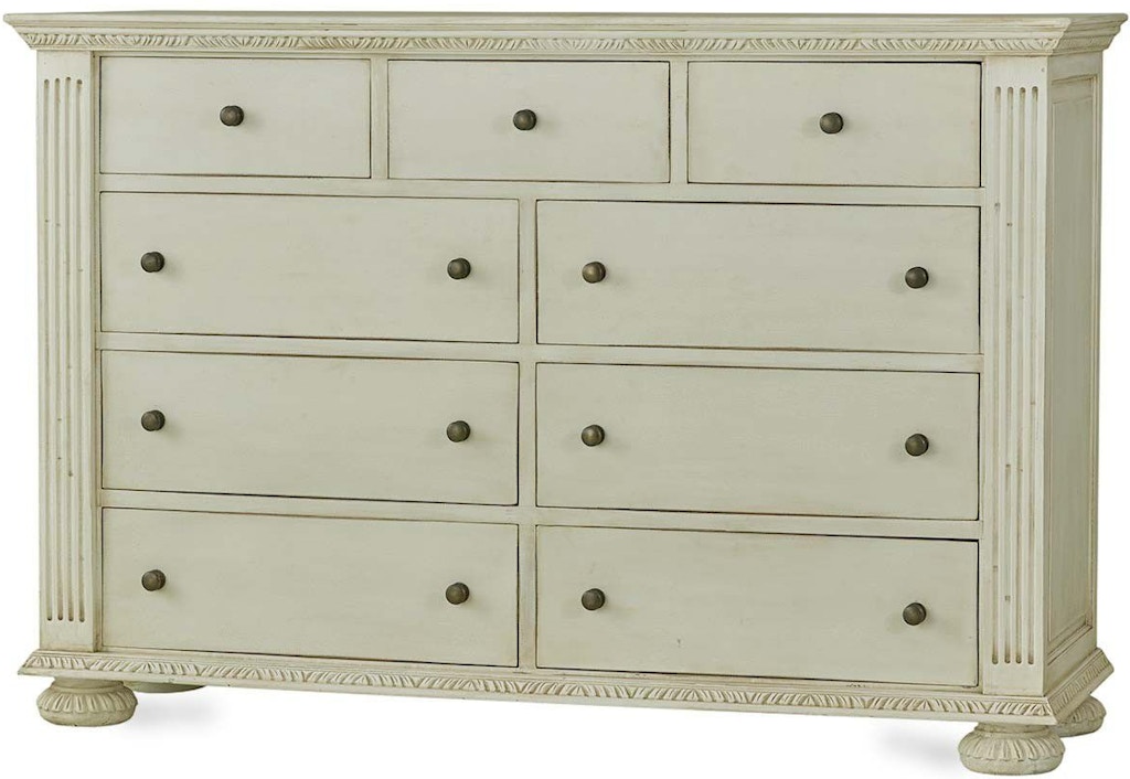 Bramble Bedroom Charleston 9 Drawer Dresser 25447 Indian River Furniture Rockledge Fl