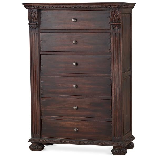 Bramble Bedroom Charleston Tall Boy Dresser 25595 Weinberger S