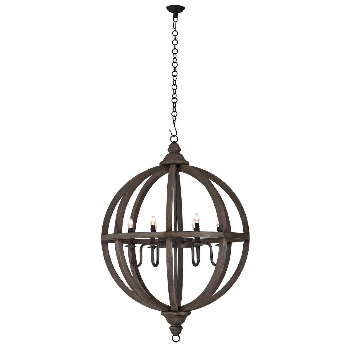 Bramble Infinity Chandelier Medium with 6 Lights 