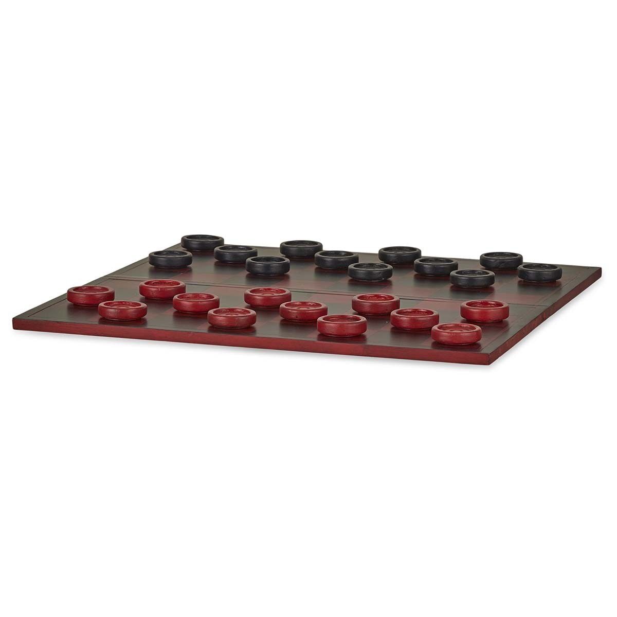 Bramble Oldtimers Checker Set with Board 26859