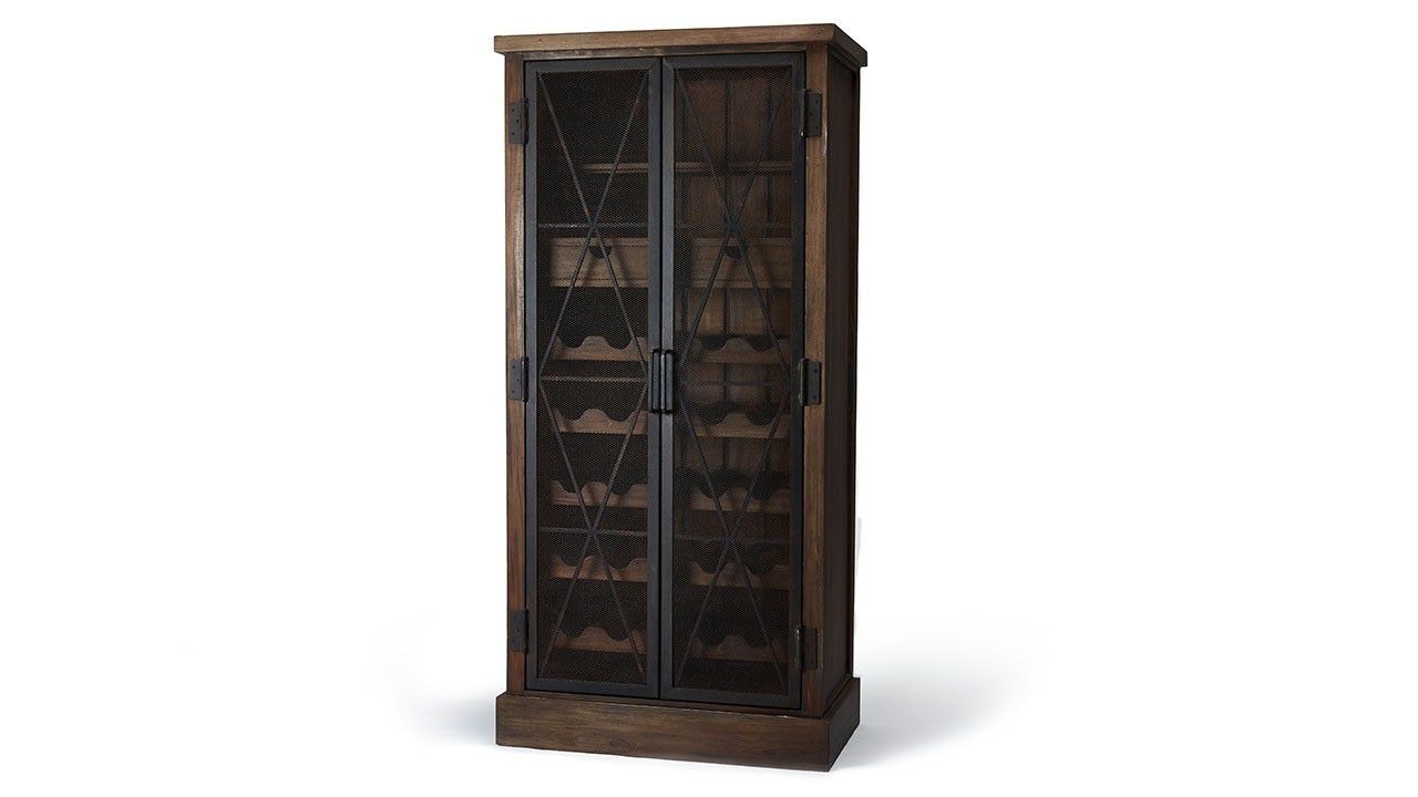 Bramble Bar And Game Room Dante Wine Cabinet 27017 Cherry House