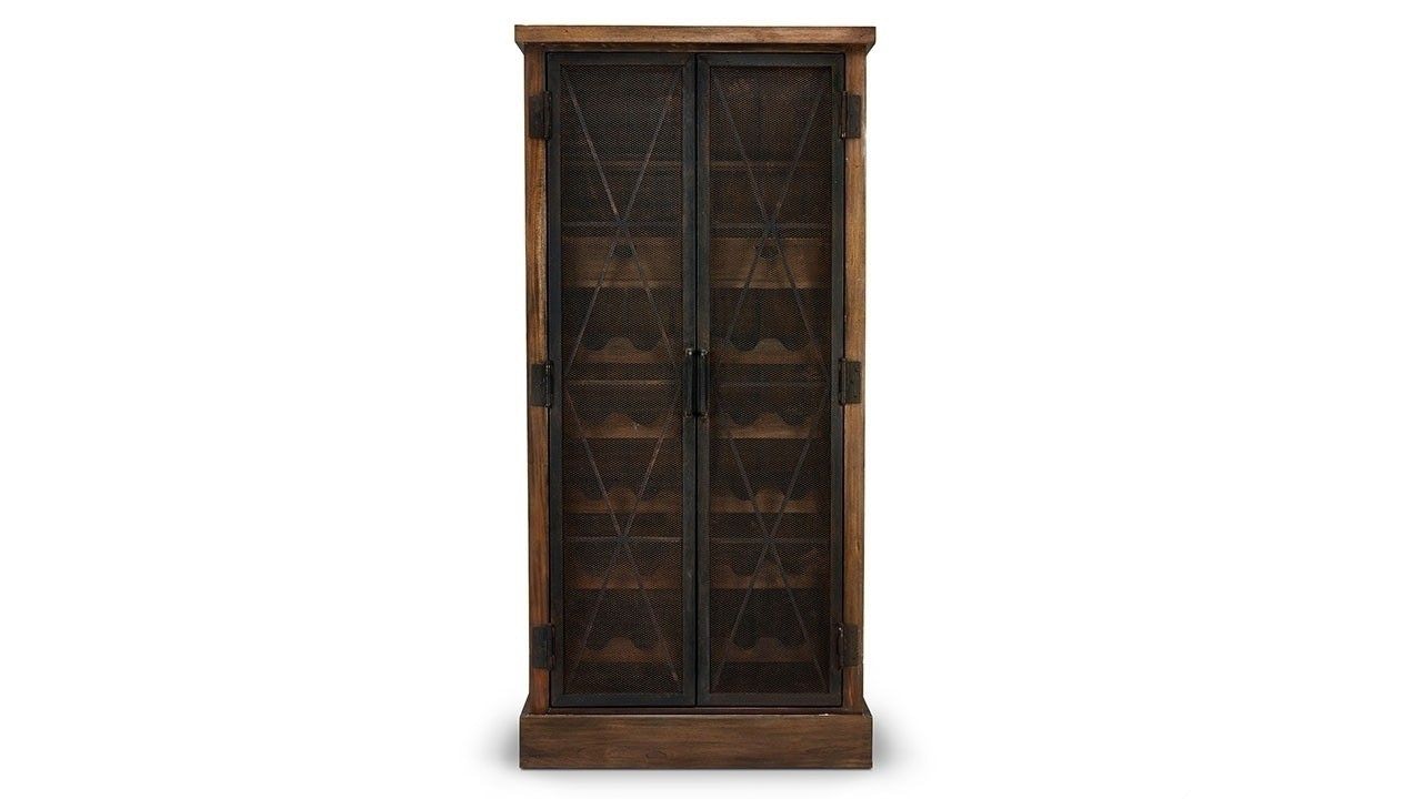 Bramble Bar And Game Room Dante Wine Cabinet 27017 Weinberger S